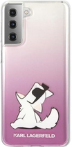 Панель Karl Lagerfeld Choupette Fun для Samsung Glalaxy S21 Ultra Pink (3700740496985) - зображення 1