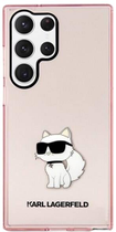 Etui Karl Lagerfeld Ikonik Choupette do Samsung Galaxy S23 Ultra Pink (3666339117757) - obraz 3