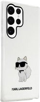 Панель Karl Lagerfeld Ikonik Choupette для Samsung Galaxy S23 Ultra Transparent (3666339117726) - зображення 2