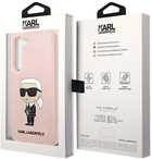 Etui Karl Lagerfeld Silicone Ikonik do Samsung Galaxy S23 Pink (3666339117610) - obraz 3