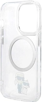 Etui Karl Lagerfeld Iconic Karl&Choupette Magsafe do Apple iPhone 13 Pro Transparent (3666339126346) - obraz 3