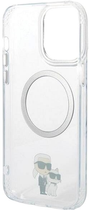 Etui Karl Lagerfeld Iconic Karl&Choupette Magsafe do Apple iPhone 13 Pro Max Transparent (3666339126353) - obraz 2