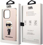 Панель Karl Lagerfeld Silicone Ikonik Magsafe для Apple iPhone 14 Pro Pink (3666339087661) - зображення 3