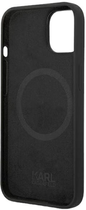 Панель Karl Lagerfeld Silicone Karl Head Magsafe для Apple iPhone 14 Plus Black (3666339078003) - зображення 3
