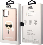 Etui Karl Lagerfeld Silicone Karl Head Magsafe do Apple iPhone 14 Light Pink (3666339078034) - obraz 2