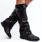 Жіночі чоботи Tercella 39 Чорні (5905677021509) - зображення 5