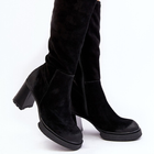 Жіночі чоботи Lemar Ceraxa 39 Чорні (5905677992137) - зображення 1