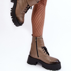 Жіночі черевики високі Lemar Anceria 38 Бежеві (5905677962475) - зображення 3