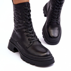 Жіночі черевики S.Barski MR870-25 39 Чорні (5905677923612) - зображення 7