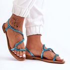 Жіночі сандалі Hayen 37 Блакитні (5905677646733) - зображення 5