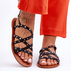 Жіночі сандалі Alemona 36 Чорні (5905677638356) - зображення 5