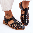 Жіночі сандалі Ascot 41 Чорні (5905677421835) - зображення 4