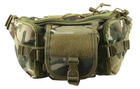 Сумка на пояс Kombat UK Tactical Waist Bag MultiCam (1000-kb-twb-btp) - изображение 3