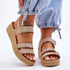 Жіночі сандалі Vinceza Fresh Look 40 Бежеві (5905677140163) - зображення 2