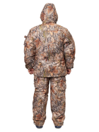 Костюм чоловічий Грізлі зима -30С із мембранної тканини Камуфляж 58 вітро- і водонепроникний штани куртка з капюшоном на замку для зимової риболовлі полювання - зображення 5