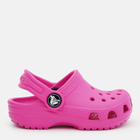 Chodaki dziecięce dla dziewczynki Crocs Classic Clog T 206990-6UB-C7 23-24 Różowe (196265216086) - obraz 1