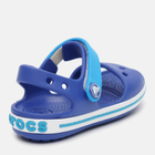 Дитячі сандалії для хлопчика Crocs Crocband Sandal Kids 12856-4BX-J1 31-32 20 см Сині (191448115590) - зображення 4