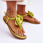 Жіночі сандалі Carisma 39 Лаймове (5905677119831) - зображення 3