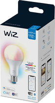 Smart żarówka WIZ E27 13W A67 2200-6500K RGB Wi-Fi (8718699786199) - obraz 4