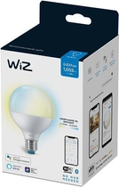 Smart żarówka WIZ E27 11W (75W 1055Lm) G95 2700-6500K Wi-Fi (8718699786335) - obraz 4