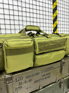 Тактична сумка чохол рюкзак Tactical Bag Olive - изображение 10