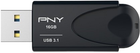 Pendrive PNY Attache 4 16GB USB 3.2 Black (3536403372842) - obraz 3