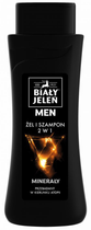 Żel & szampon Biały Jeleń For Men hipoalergiczny 2 w 1 z minerałami 300 ml (5900133009978) - obraz 1