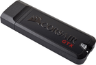 Pendrive Corsair Flash Voyager GTX 256GB USB 3.1 Black (843591075244) - obraz 3