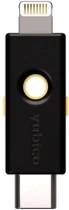 Klucz bezpieczeństwa Yubico 5Ci USB-C + Lightning Black (5060408461969) - obraz 2