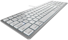 Клавіатура дротова Cherry KC 6000 Slim USB DEU Silver (JK-1600DE-1) - зображення 2