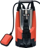 Насос для брудної води мережевий Yato YT-85343 1100 Вт 14000 л/год 10 м глибина 7 м (5906083051302)