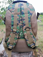 Рюкзак Тактический, Армейский с Usb портом, объем 30 л. цвет зеленый Пиксель - изображение 5