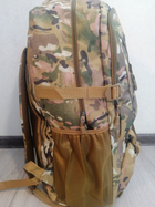 Рюкзак тактический, армейский рюкзак 45 литров, цвет Мультикам - изображение 4