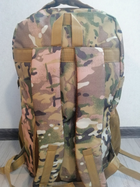 Рюкзак тактический, армейский рюкзак 45 литров, цвет Мультикам - изображение 5