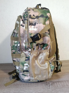 Рюкзак армійський, тактичний з Usb портом, об'єм 30 л., колір Мультикам - зображення 3