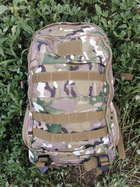 Рюкзак армійський, тактичний з Usb портом, об'єм 30 л., колір Мультикам - зображення 8