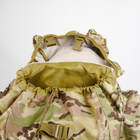 Рюкзак Тактичний, Армійський, каркасний, посилений чохол від дощу, об'єм 80 л., Мультикам - зображення 8