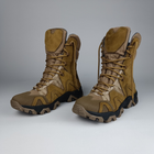 Зимові шкіряні берці Oksy Tactical на мембрані GORE-TEX черевики Coyote розмір 42 - зображення 1