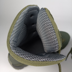 Зимние кожаные берцы Oksy Tactical на мембране GORE-TEX ботинки Olive размер 44 - изображение 12