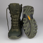 Зимові шкіряні берці Oksy Tactical на мембрані GORE-TEX черевики Olive розмір 42 - зображення 3