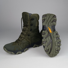 Зимові шкіряні берці Oksy Tactical на мембрані GORE-TEX черевики Olive розмір 42 - зображення 10