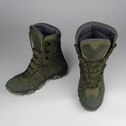 Зимові шкіряні берці Oksy Tactical на мембрані GORE-TEX черевики Olive розмір 45 - зображення 9