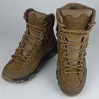 Кожаные полуберцы Oksy Tactical демисезонные ботинки Coyote размер 46 - изображение 4