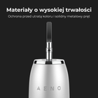 Електрична зубна щітка AENO DB3, 46000 обертів за хвилину, бездротова зарядка, біла, 4 насадки - зображення 19