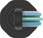 Електрична зубна щітка AENO DB2S, 46000 обертів за хвилину, чорна, 3 насадки - зображення 4