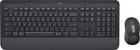 Комплект бездротовий Logitech Signature MK650 Keyboard Mouse Combo for Business Wireless DEU Black (920-010994)