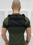 Тактична нагрудна сумка розвантажувальна Tactical Bag Black - изображение 3