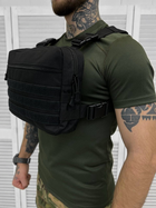 Тактична нагрудна сумка розвантажувальна Tactical Bag Black - изображение 4