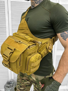 Сумка тактична через плече Elite Tactical Bag Coyote - зображення 2