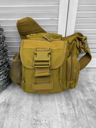 Сумка тактична через плече Elite Tactical Bag Coyote - изображение 3